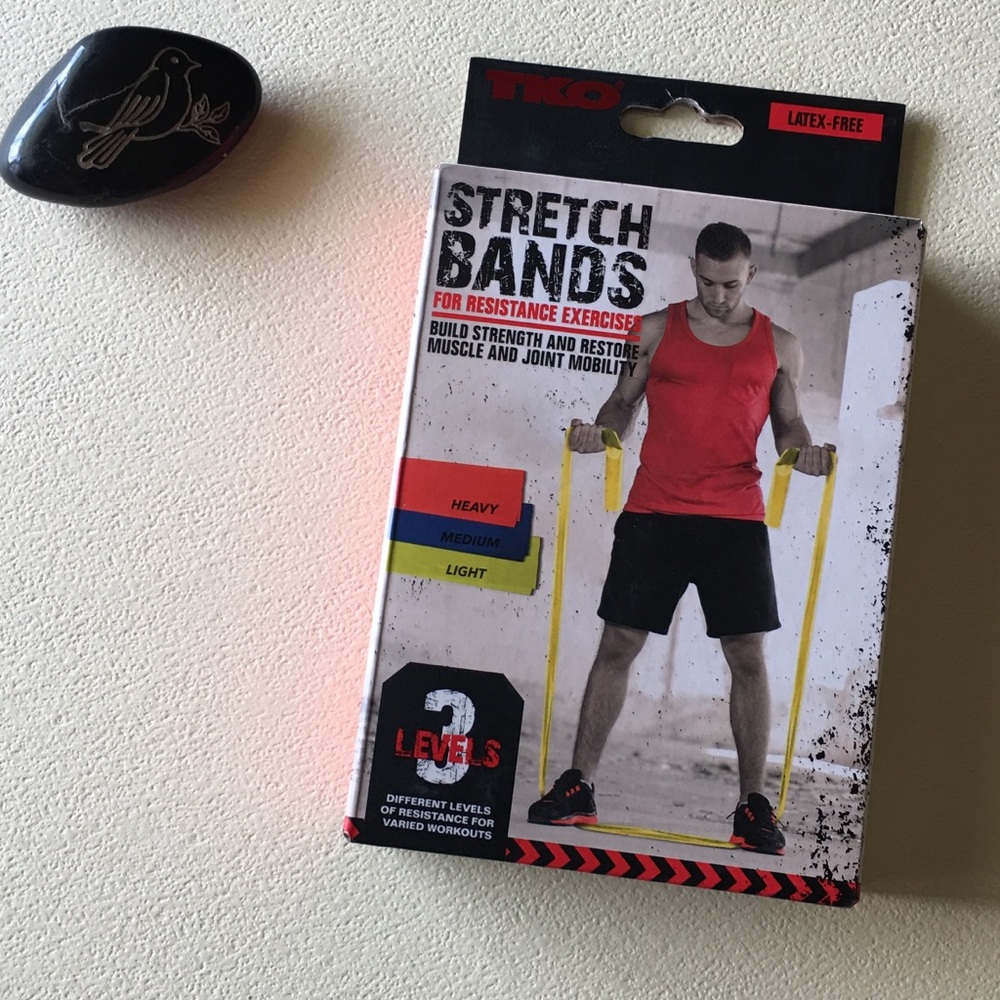 NIB TKO set of 3 stretch bands. Package unopened.